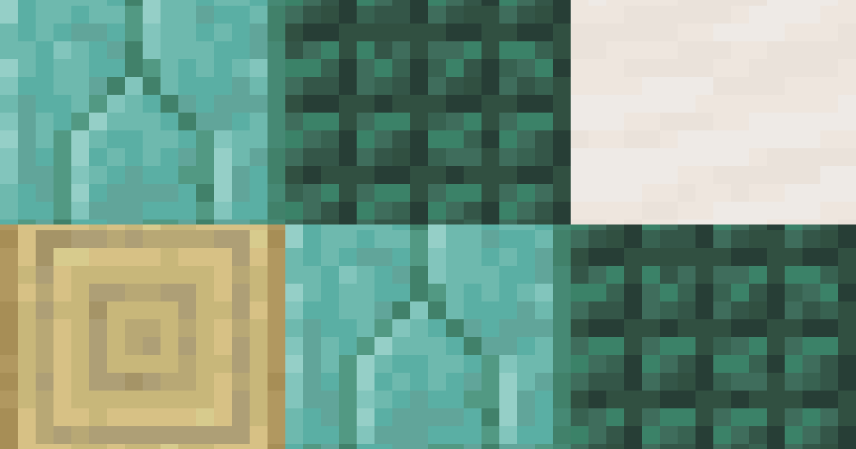 Texture swatch for Prismarine Bathhouse