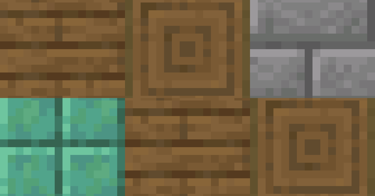 Texture swatch for Weathered Copper Workshop